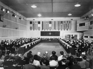 Conferencia OTAN, París 1955
