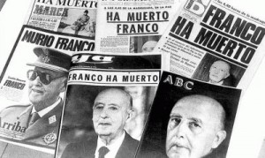 Prensa Franco muerto